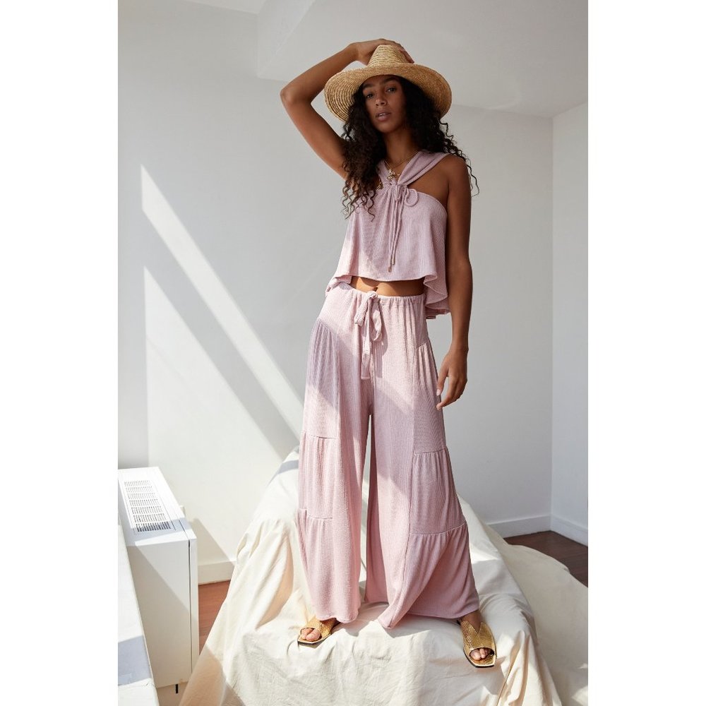 NWT Free People Porter Set / Pearl Mauve - Picture 2 of 6